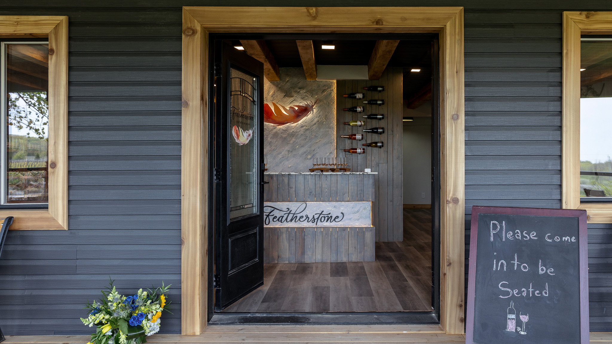 twenty mile bench winery featherstone open doors reveal new tasting room at featherstone winery in Vineland
